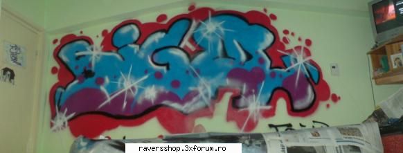 graffiti sunt cam urma oleaca na.... room