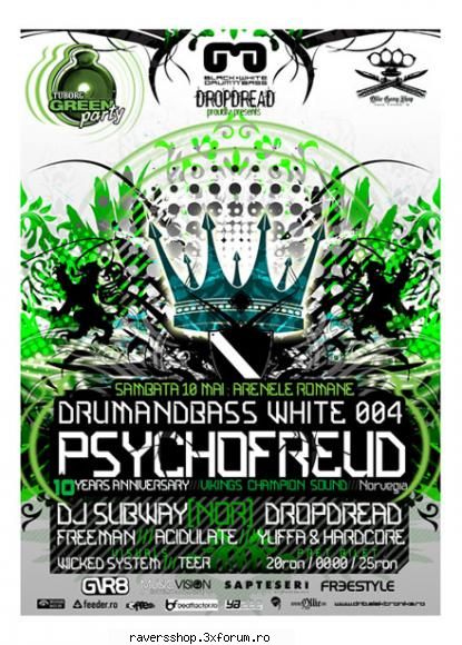 dropdread presents white 004 dropdread eventul arenele romane iesi mare dezmat prestez visuals