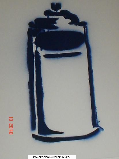 stenciluri i`m new primul stencil facut mine