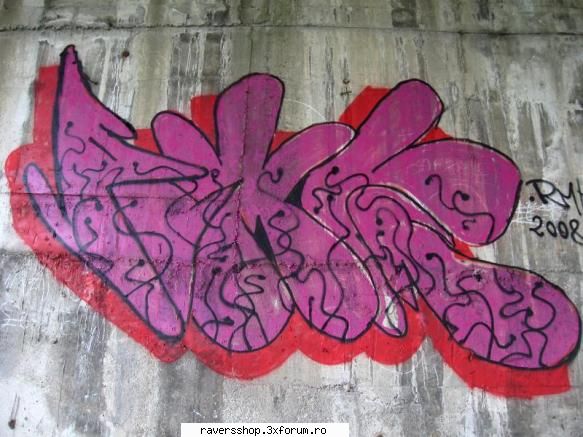 graffiti umplut vopsea plm