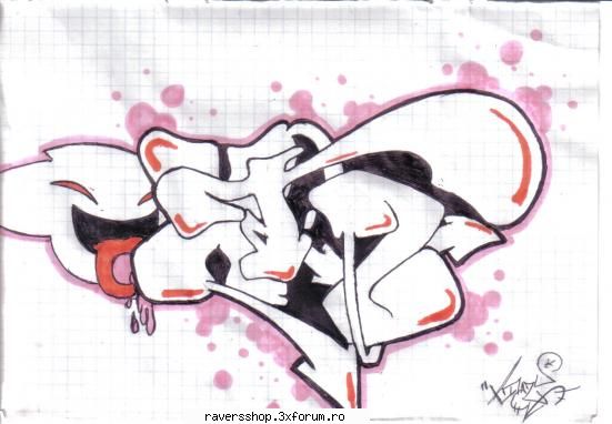 graffiti kitty cat&nbsp;