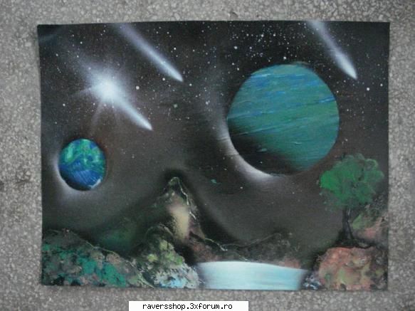 stikere schite ... tot space paiting