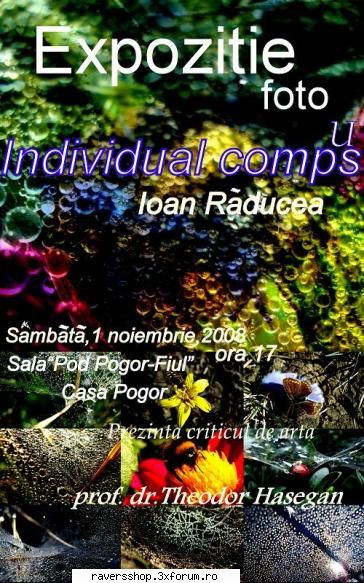 pe 1  noiembrie ,prof. ioan meu) va organiza o expozitie de fotografie la casa copu) . cine vrea sa