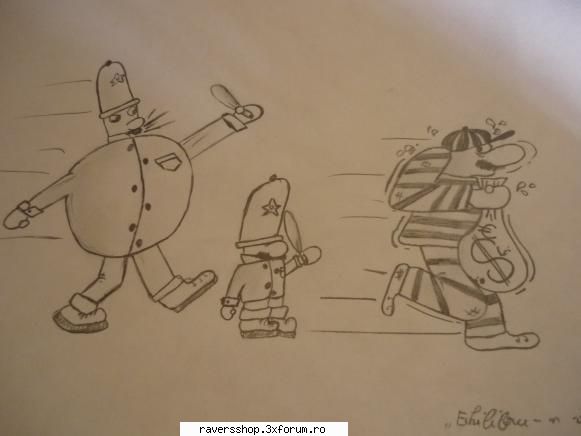 characters run.