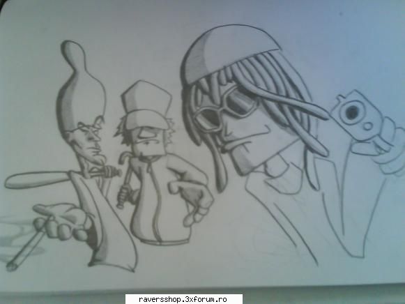 characters trei, cam