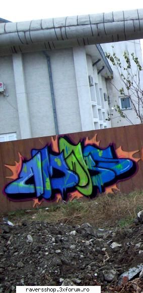 graffiti trackside bomb