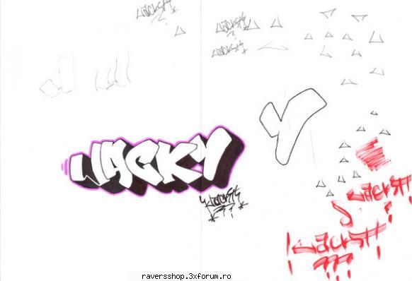 stikere schite ... wacky t-up