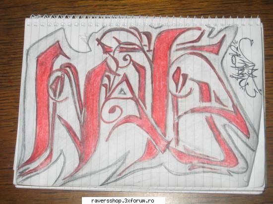 graffiti daca tot m-am bagat seama ....mai pun desen aici [ah ..si cui nu-i place n-are decat spuna