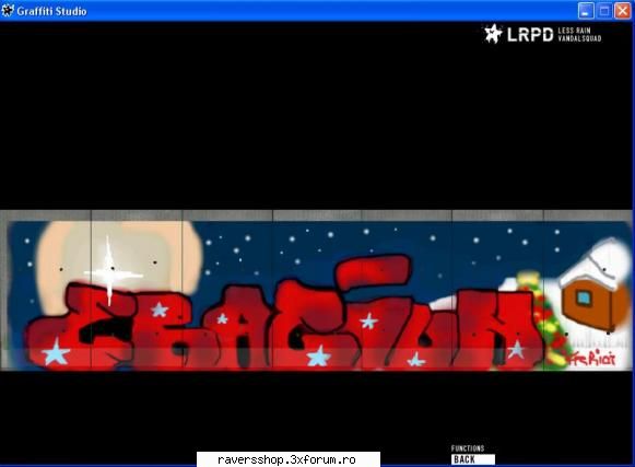 virtual graffiti chiar daca craciunul inca sosit... urez... craciun feericit tuturor membrilor
