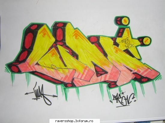 graffiti bestial ``5 1``....... mega tagu cum schitza