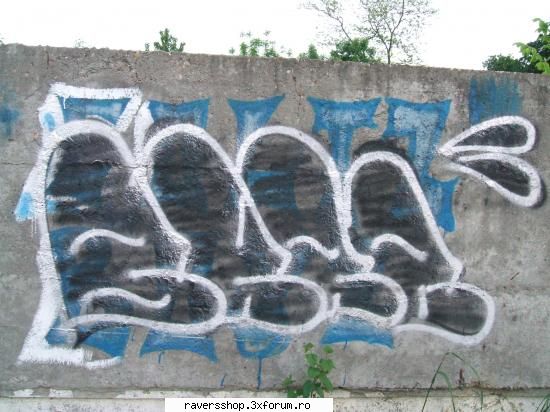 un throw up.... graffiti