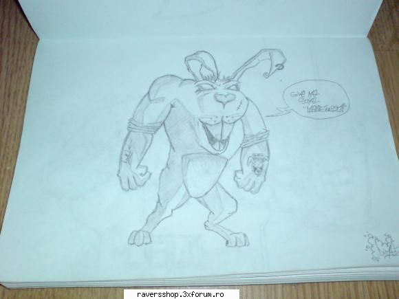 little bunny :rotfl: graffiti