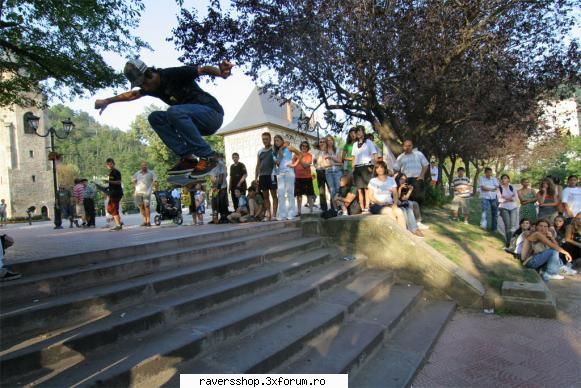 Skateboarding