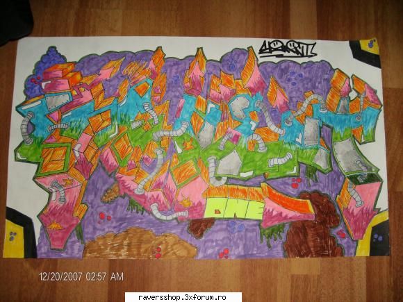 stikere schite ... done...big ass drawing